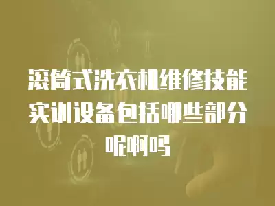 滚筒式洗衣机维修技能实训设备包括哪些部分呢啊吗