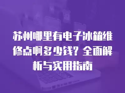 苏州哪里有电子冰箱维修点啊多少钱？全面解析与实用指南
