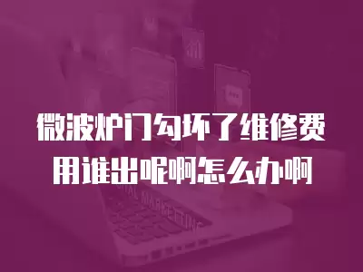 微波炉门勾坏了维修费用谁出呢啊怎么办啊