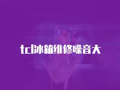 tcl冰箱维修噪音大